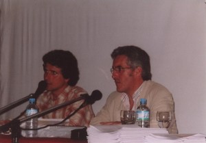 PEDRO DELGADO Y SERGIO BARCE