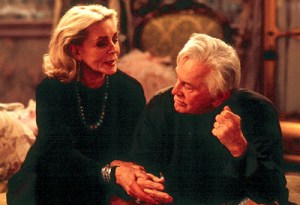 Lauren Bacall & Kirk Douglas en Diamonds, film de 1999