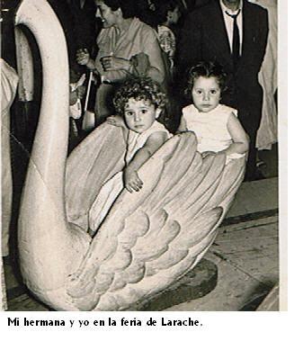 las hermanas PARODI en la Feria de Larache