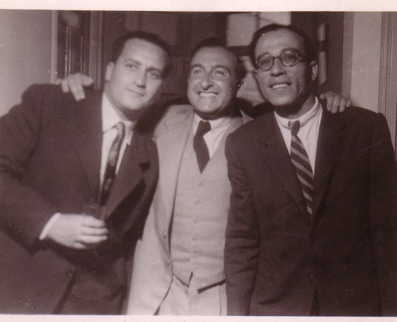 1935 David Edery, Isaac Amselem y Isaac Barcesat