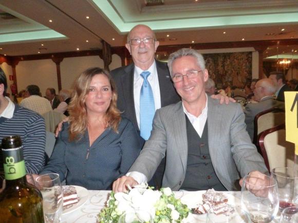 Ana Berrocal, Pepe Edery y Sergio Barce