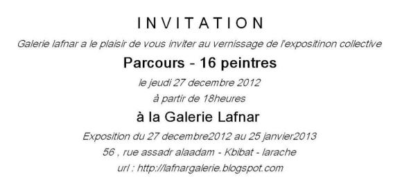 Invitación Lafnar