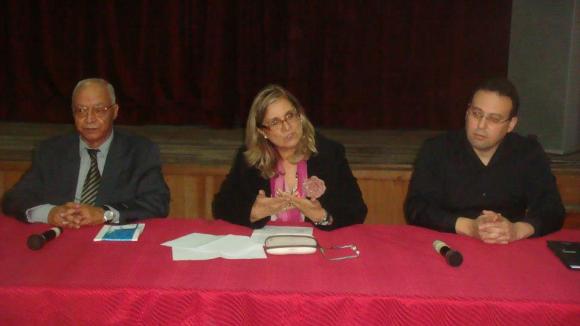 Mohamed Sibari, Ange Ramírez y Mounir Kasmi