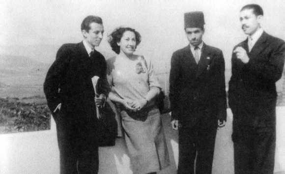 López Gorgé, Trina y unos colaboradores