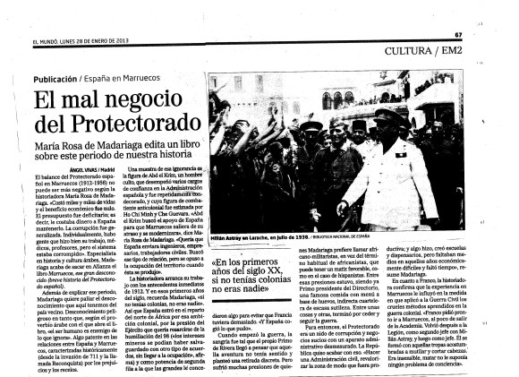 El mundo - El mal negocio del Protectorado