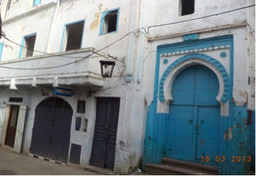 Zawia de Moulay Abdelkader y antigua casa del mecánico dentista León