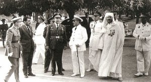 El alto comisario García Valiño con García Figueras