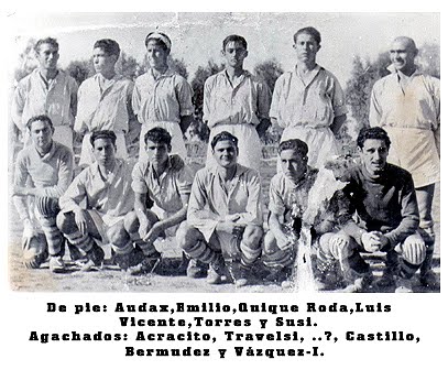 Equipo del Barrio de Las Navas - foto tomada del blog de Houssam Kelai