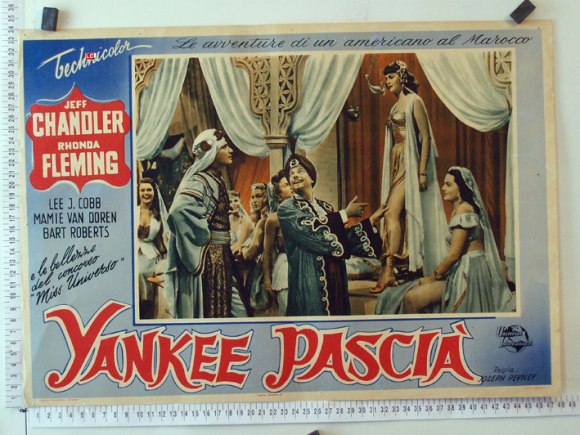 Cartel italiano de YANKEE PASHA