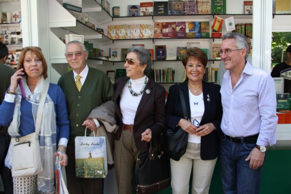 Carmen Allué, Rafael Núñez, Carlota Martí, Esperanza Manso Osuna y Sergio Barce