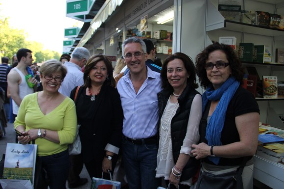 Mari Reyes Pérez, Vicky Fernández Moraga, Sergio Barce, Cristina Galbis y Gabriela Grech