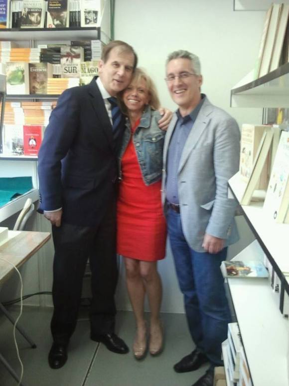 Luis Cazorla, Maria Antonia Rubio y Sergio Barce