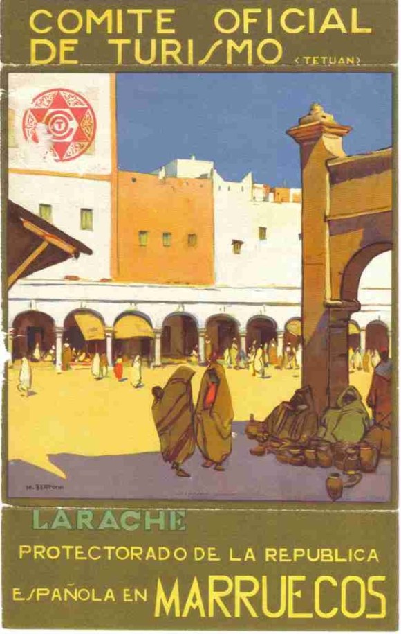 Cartel LARACHE. Plaza. República