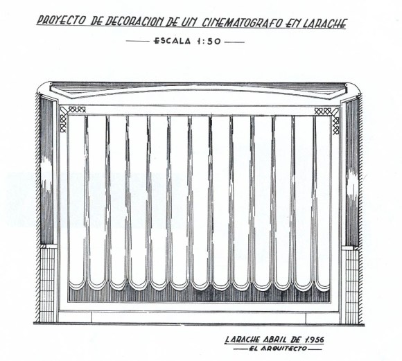 09 Larach.1956 proy.de decoracion de un cinematograforet