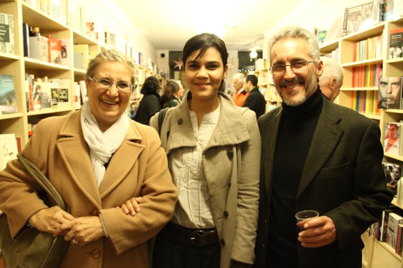 ANGE RAMIREZ, NABILA BUMEDIANE Y SERGIO BARCE