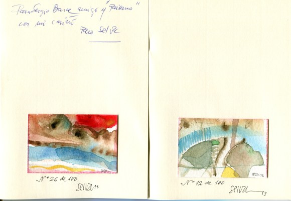 la otra banda acuarelas