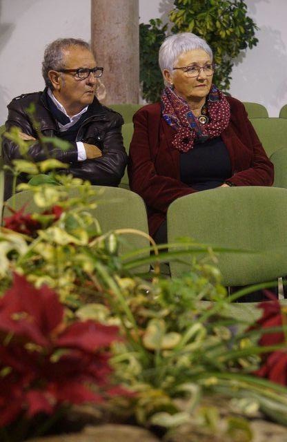 León Cohen y Julia  (foto de Juan Moya)