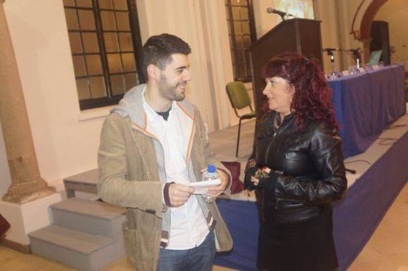 Manuel Vázquez y Nurya Ruiz (foto de Juan Moya)