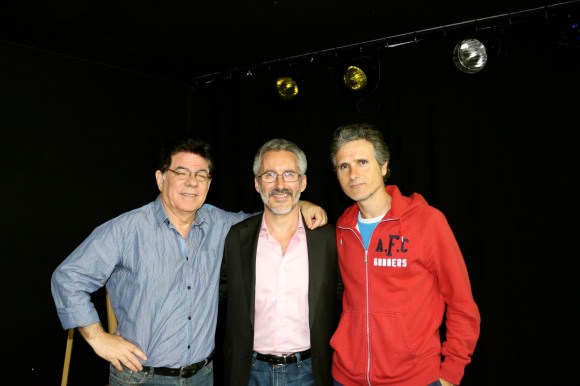 Julio Rabadán, Sergio Barce y Pedro Delgado