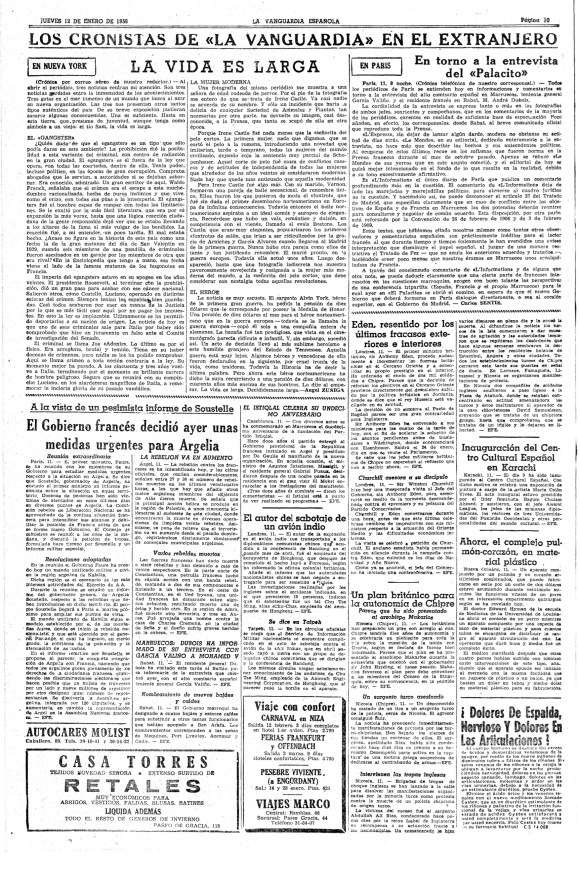 LA VANGUARDIA 1956