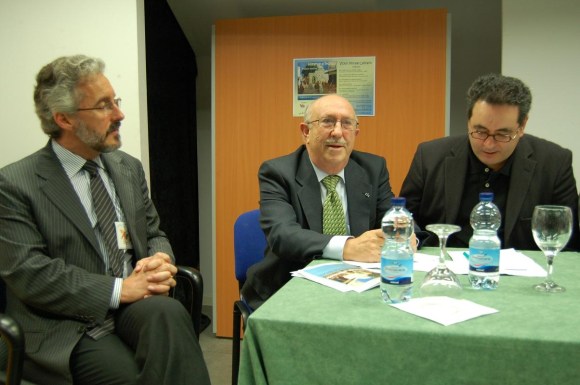 SERGIO BARCE, JOSE EDERY y ADNAN MECHBAL 