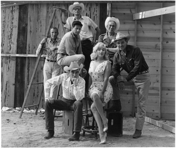 VIDAS REBELDES - 1961 - FRANK TAYLOR, HENRY MILLER, ELI WALLACH, JOHN HUSTON, CLARK GABLE, MARILYN MONROE Y MONTGOMERY CLIFT