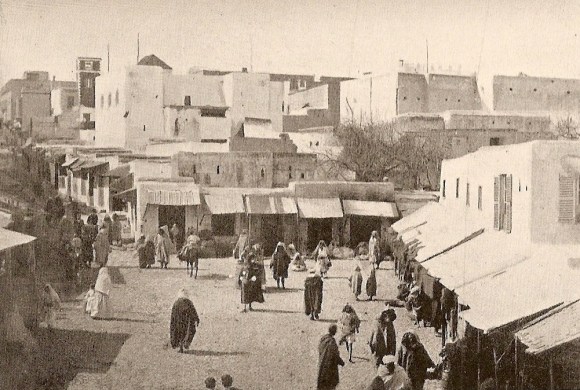 Tánger, en 1884. Foto tomada del blog de Francisco Saro Gandarillas