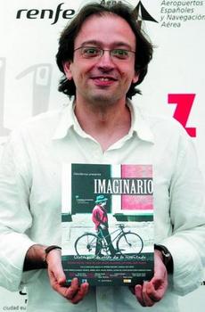 Pablo Cantos presentando su película Imaginario - foto de malagahoy.es