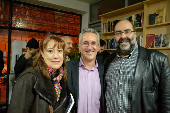 Charo Sánchez, Sergio Barce y César Martínez Herrada