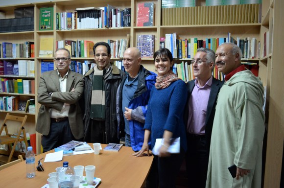 Mohamed Chouirdi, Mohamed Dahiri, Javier Valenzuela, Nabila Boumediane, Sergio Barce y Abdeslam Boubel