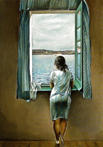 Muchacha en la ventana (1925), de Salvador Dalí