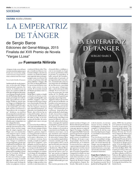 RESEÑA EN WADI-AS DE GUADIX por F.Niñirola