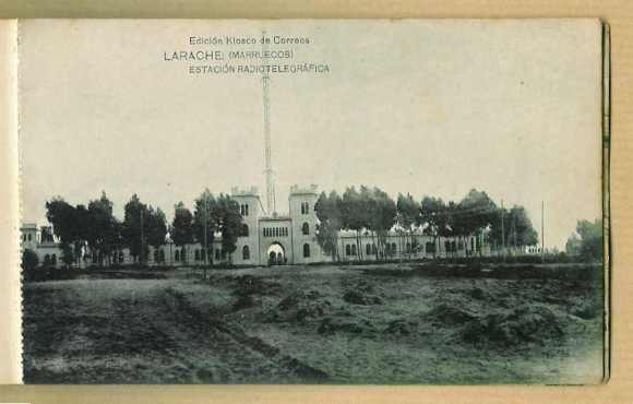 Larache colonial-1928-Estación radiotelegráfica