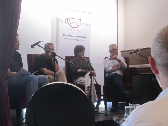 Luis Leante, Saljo Bellver, Antonio Lozano y Sergio Barce