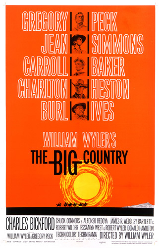 "The Big Country" (Saul Bass Poster)1958 United Artists ** T.N.C.