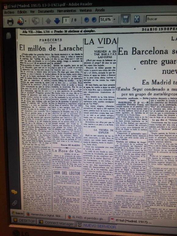 EL MILLÓN DE LARACHE