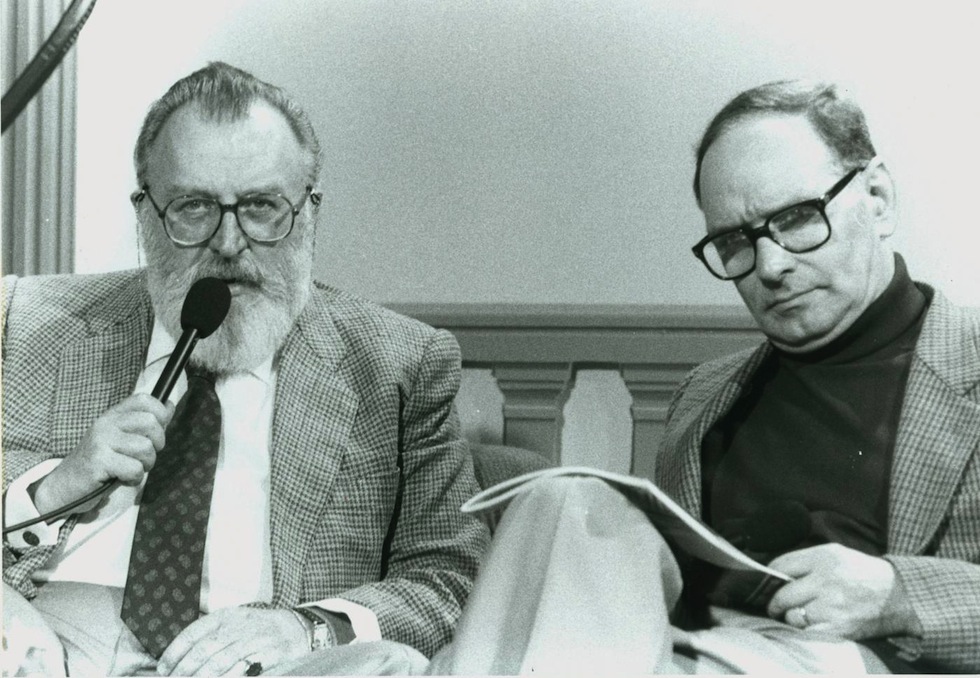 SERGIO LEONE y ENNIO MORRICONE