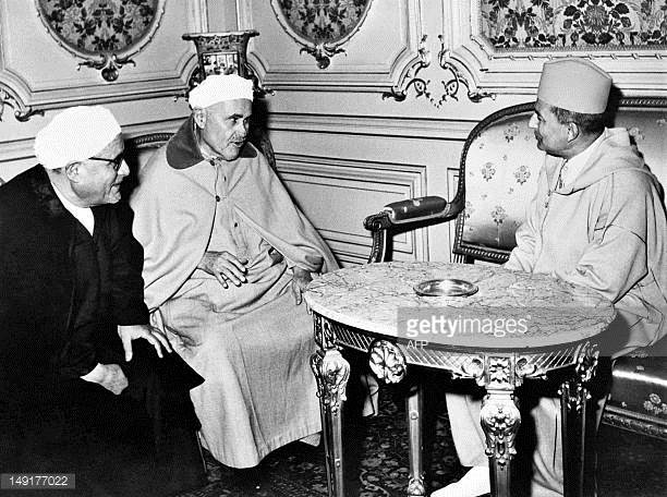 1960 Abdelkrim y Mohamed V