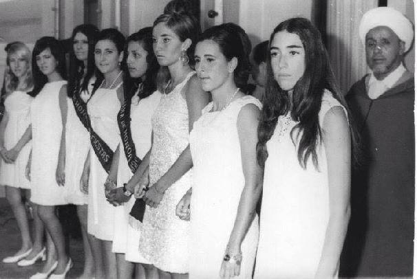 Elección de Miss Marruecos en los años 60