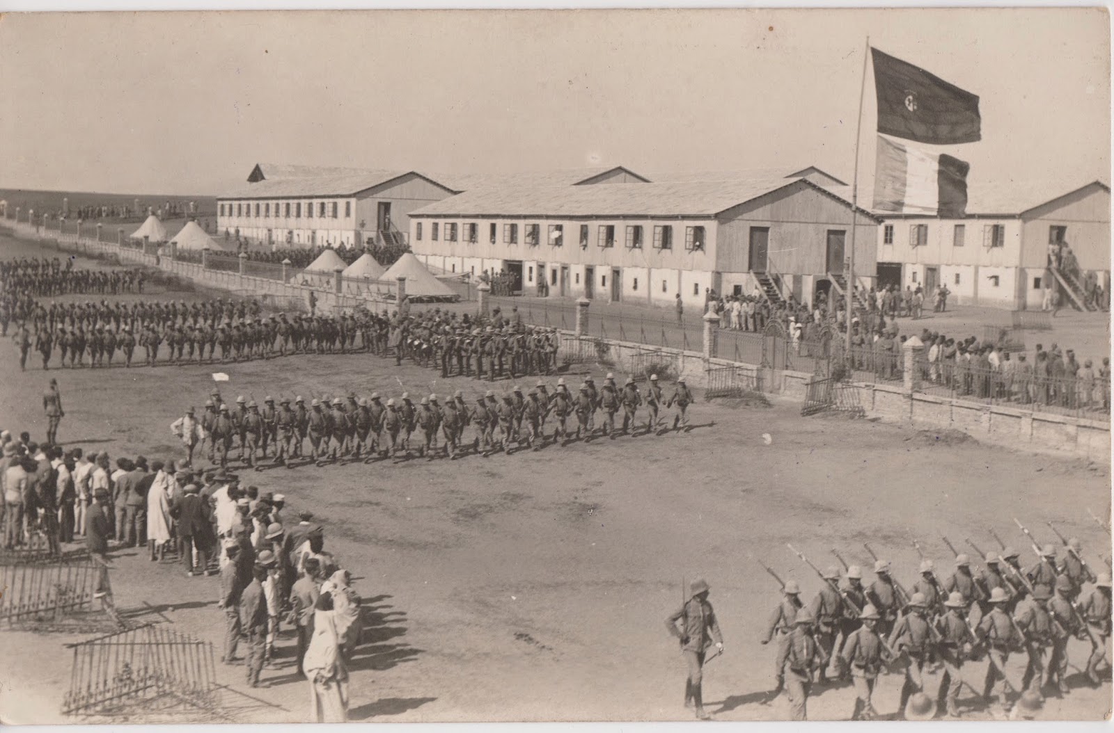 Larache ejército español hacia el año 1915