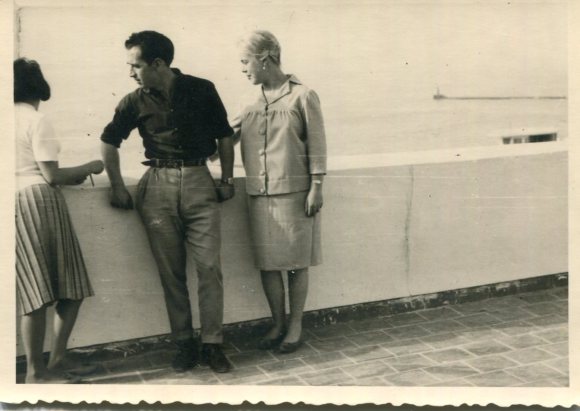 Larache 18-03-61 Emilio y Maru