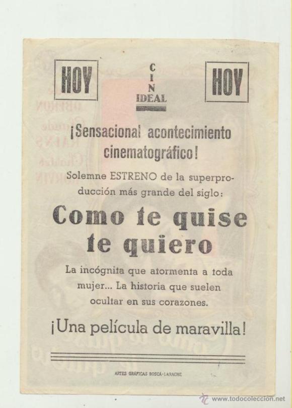 Como te quise te quiero 2