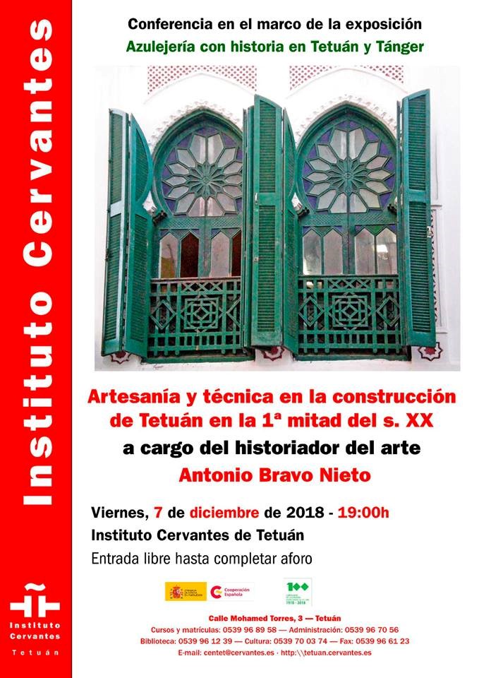 conferencia antonio nieto en tetuán