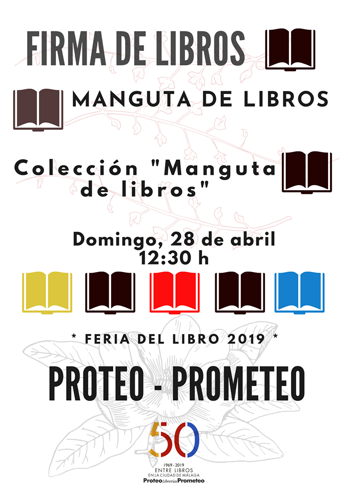 Manguta de Libros en la Feria del Libro de Málaga