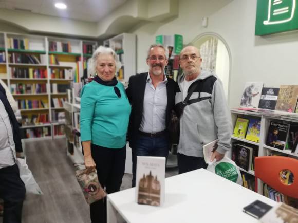 Con Sabel y Fernando