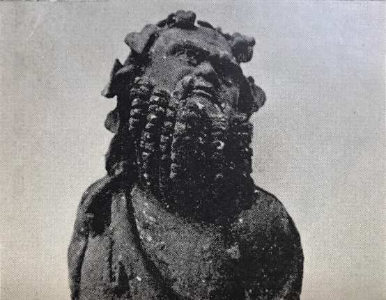 Lixus - Cabezas de Sileno que formaban parte de los adornos de bronce del mismo lecho