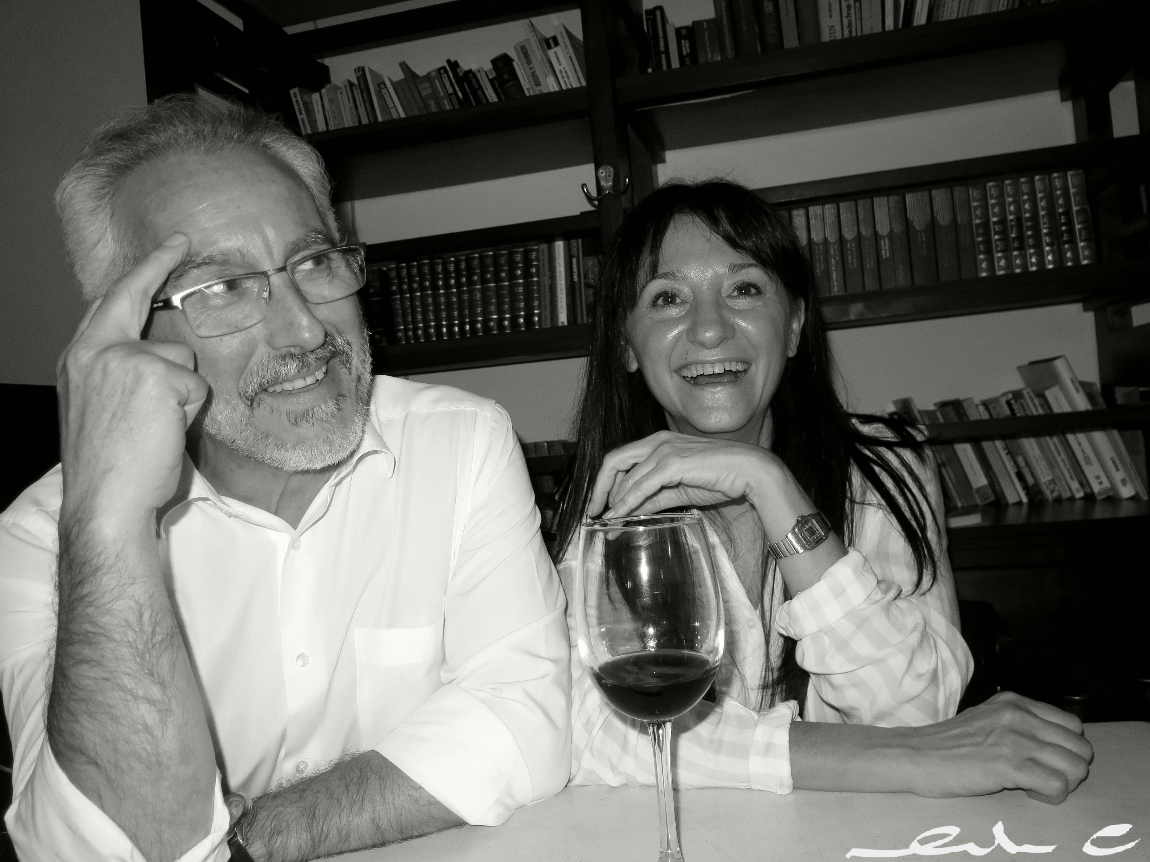 Sergio y Susi, por Celia