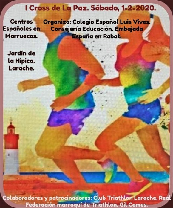 Cross en Larache Colegio Luis Vives