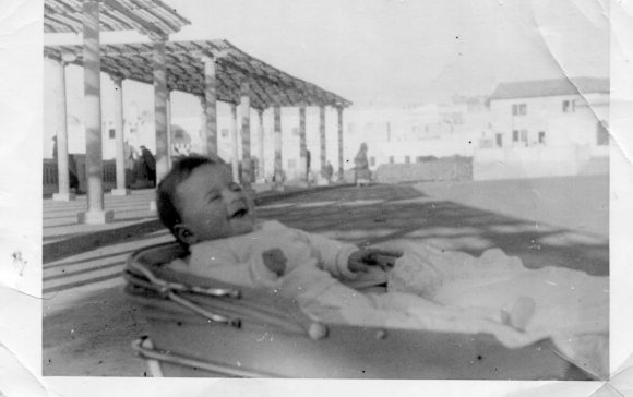1961 Sergio Barce en el Balcón Atlántico en 1961