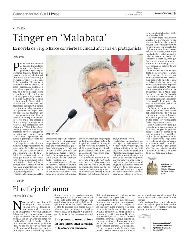 MALABATA en Cuadernos del Sur diario Córdoba